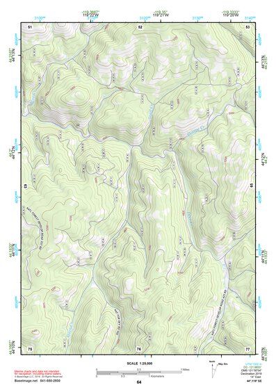 44119SE Page 64 Dayville Topo Preview 1