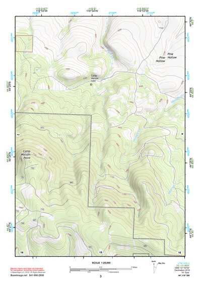 44119SW Page 3 Dayville Topo Preview 1