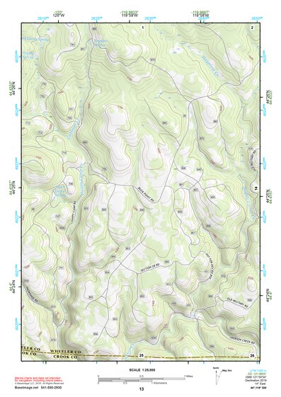 44119SW Page 13 Dayville Topo Preview 1