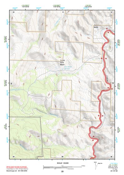 44119SW Page 23 Dayville Topo Preview 1