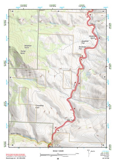 44119SW Page 35 Dayville Topo Preview 1