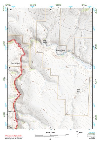 44119SW Page 48 Dayville Topo Preview 1