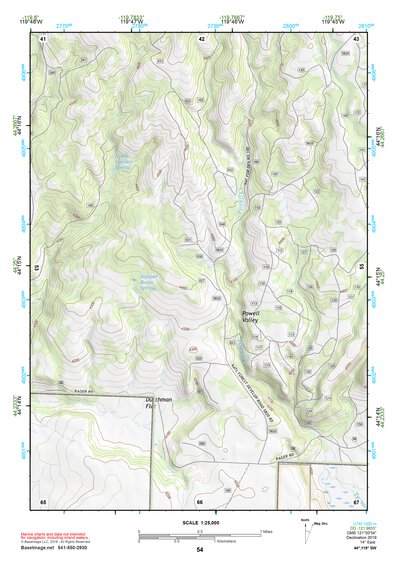 44119SW Page 54 Dayville Topo Preview 1