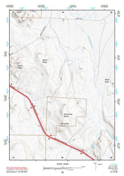 44119SW Page 76 Dayville Topo Preview 1