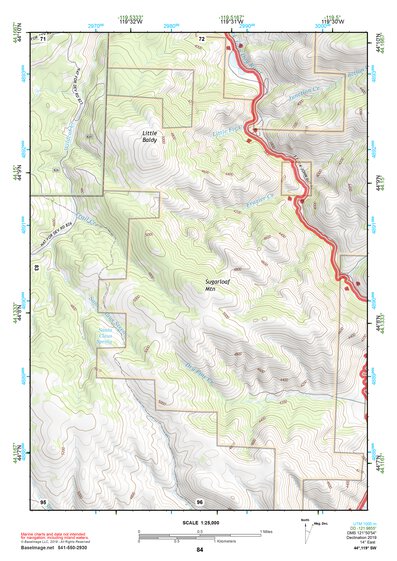 44119SW Page 84 Dayville Topo Preview 1