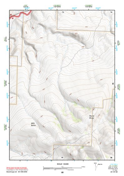 44119SW Page 85 Dayville Topo Preview 1