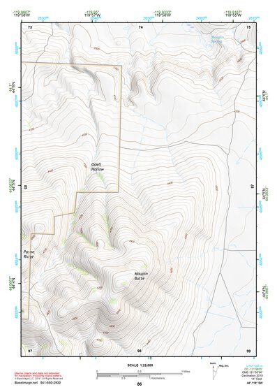 44119SW Page 86 Dayville Topo Preview 1