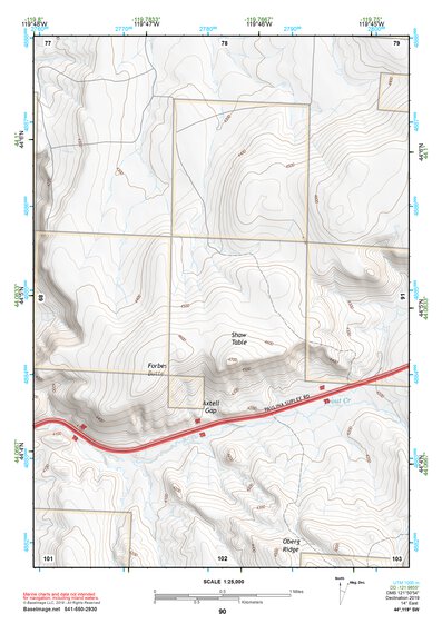 44119SW Page 90 Dayville Topo Preview 1