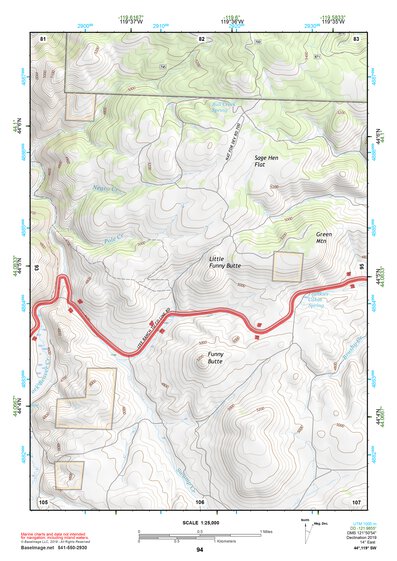 44119SW Page 94 Dayville Topo Preview 1