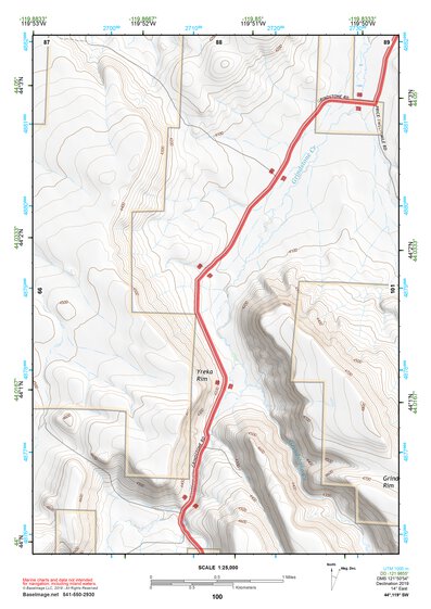 44119SW Page 100 Dayville Topo Preview 1
