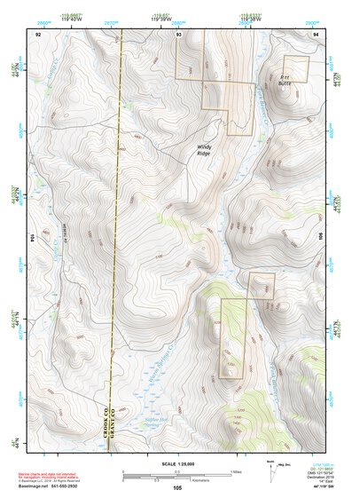 44119SW Page 105 Dayville Topo Preview 1