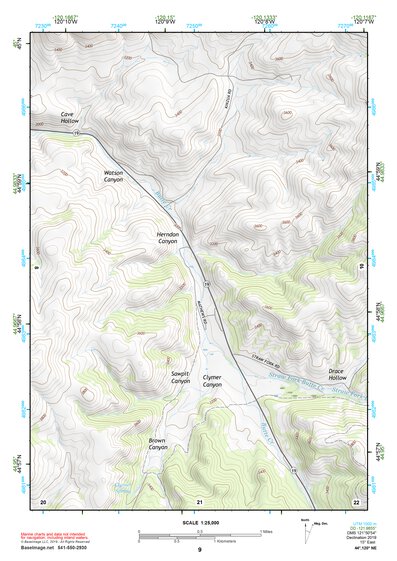 44120NE Page 9 Stephenson Mountain Topo Preview 1