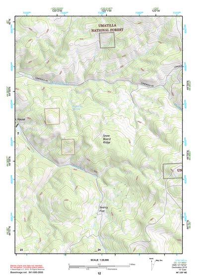 44120NE Page 12 Stephenson Mountain Topo Preview 1