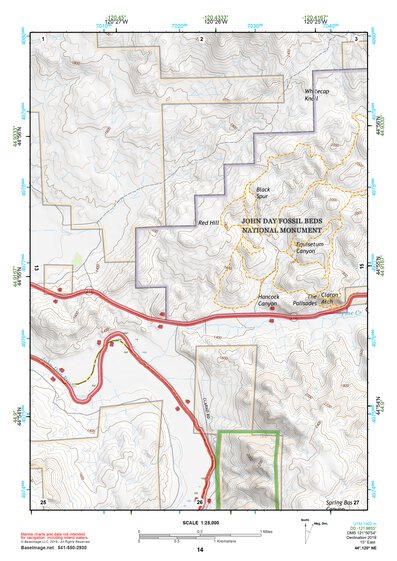 44120NE Page 14 Stephenson Mountain Topo Preview 1