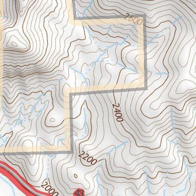 44120NE Page 16 Stephenson Mountain Topo Preview 3