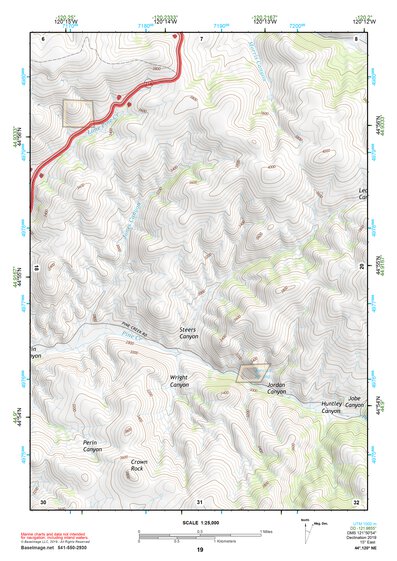 44120NE Page 19 Stephenson Mountain Topo Preview 1
