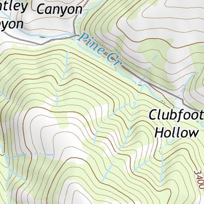 44120NE Page 20 Stephenson Mountain Topo Preview 3