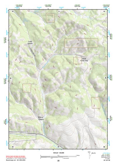 44120NE Page 23 Stephenson Mountain Topo Preview 1