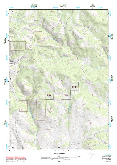 44120NE Page 24 Stephenson Mountain Topo Preview 1