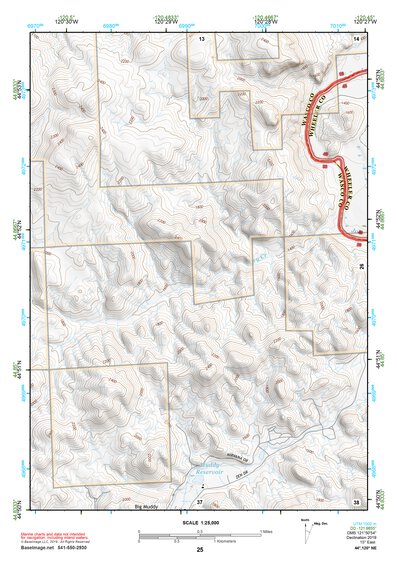 44120NE Page 25 Stephenson Mountain Topo Preview 1