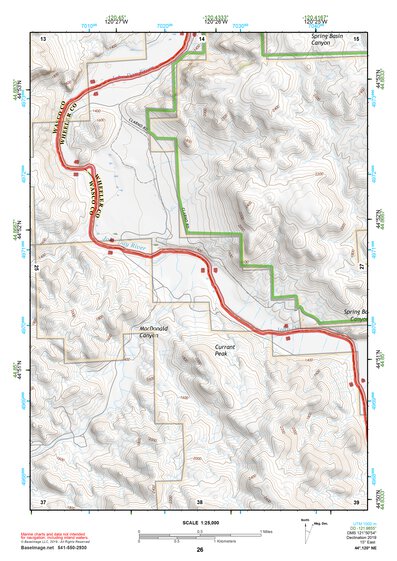 44120NE Page 26 Stephenson Mountain Topo Preview 1