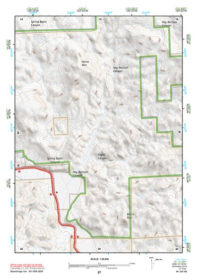 44120NE Page 27 Stephenson Mountain Topo Preview 1