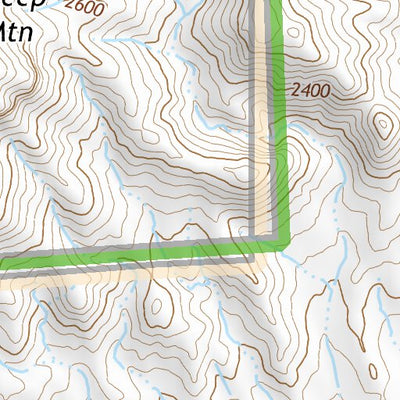 44120NE Page 28 Stephenson Mountain Topo Preview 2