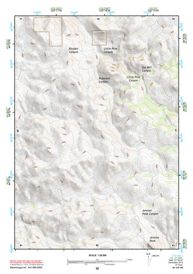 44120NE Page 30 Stephenson Mountain Topo Preview 1