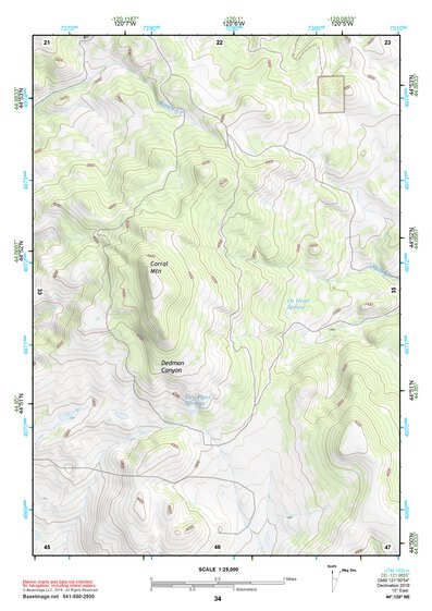 44120NE Page 34 Stephenson Mountain Topo Preview 1