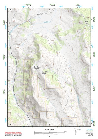 44120NE Page 36 Stephenson Mountain Topo Preview 1