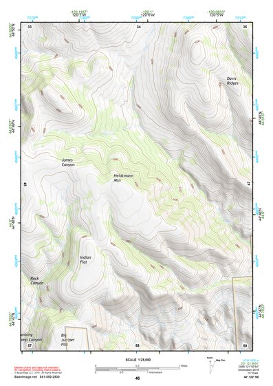 44120NE Page 46 Stephenson Mountain Topo Preview 1