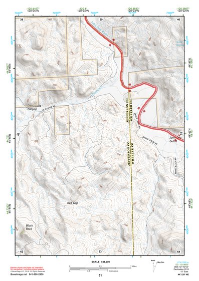 44120NE Page 51 Stephenson Mountain Topo Preview 1