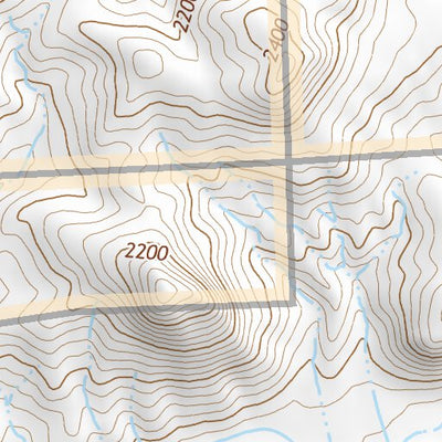 44120NE Page 51 Stephenson Mountain Topo Preview 3