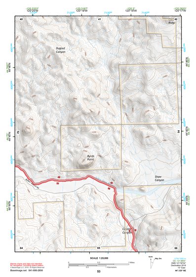 44120NE Page 53 Stephenson Mountain Topo Preview 1