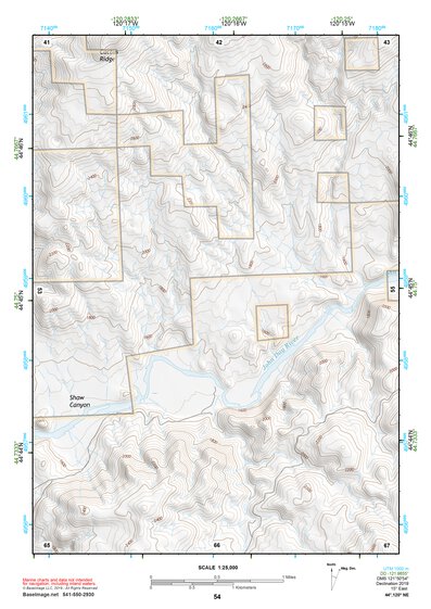 44120NE Page 54 Stephenson Mountain Topo Preview 1