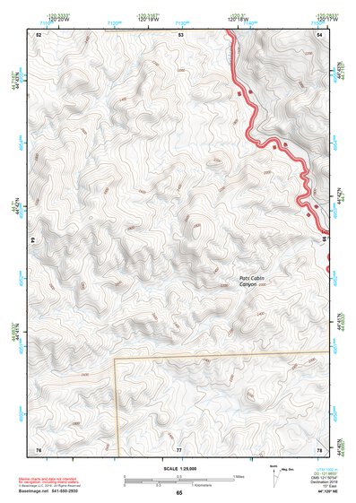 44120NE Page 65 Stephenson Mountain Topo Preview 1