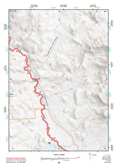 44120NE Page 66 Stephenson Mountain Topo Preview 1