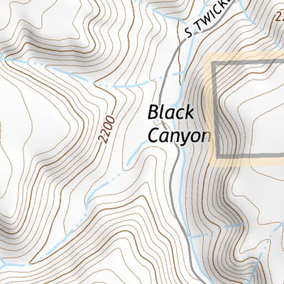 44120NE Page 68 Stephenson Mountain Topo Preview 3