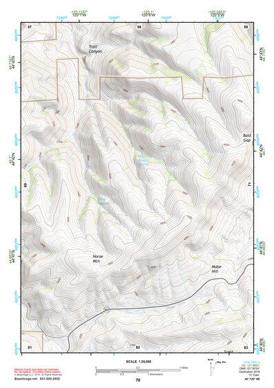 44120NE Page 70 Stephenson Mountain Topo Preview 1