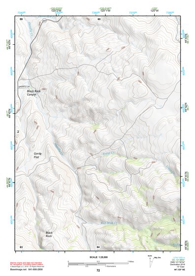 44120NE Page 72 Stephenson Mountain Topo Preview 1