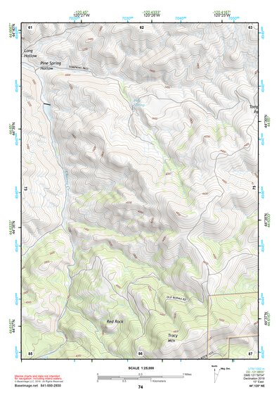 44120NE Page 74 Stephenson Mountain Topo Preview 1