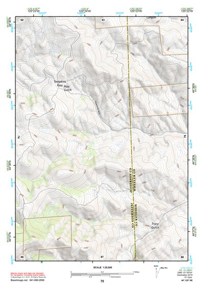 44120NE Page 75 Stephenson Mountain Topo Preview 1