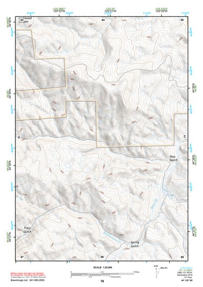 44120NE Page 76 Stephenson Mountain Topo Preview 1