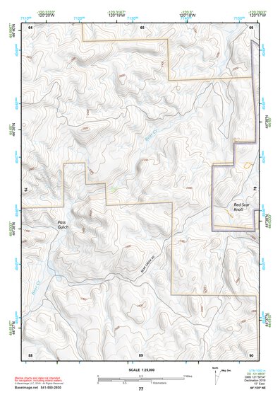 44120NE Page 77 Stephenson Mountain Topo Preview 1