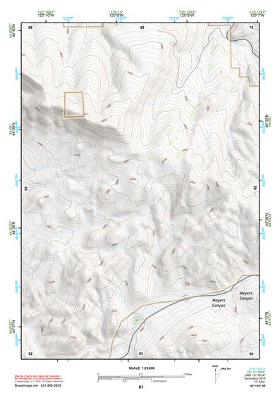 44120NE Page 81 Stephenson Mountain Topo Preview 1