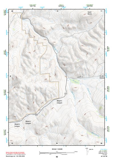 44120NE Page 82 Stephenson Mountain Topo Preview 1