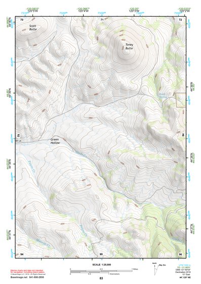 44120NE Page 83 Stephenson Mountain Topo Preview 1