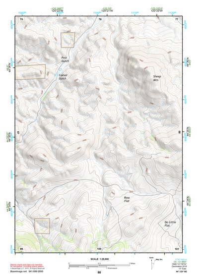 44120NE Page 88 Stephenson Mountain Topo Preview 1