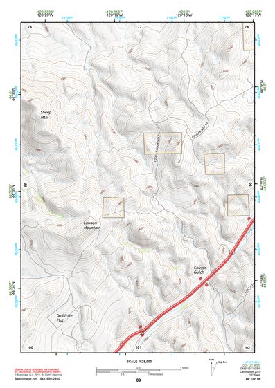 44120NE Page 89 Stephenson Mountain Topo Preview 1
