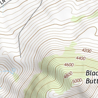 44120NE Page 90 Stephenson Mountain Topo Preview 3
